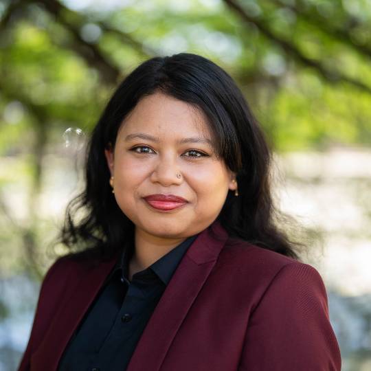 Headshot of Srima Burman
