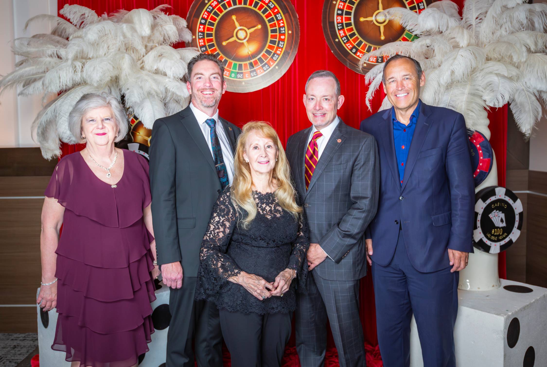 2026 Distinguished Honorees with Kelly Damphousse and Dr. Brennan
