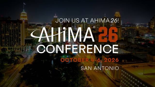Promotional AHIMA 2026 video San Antonio, TX.