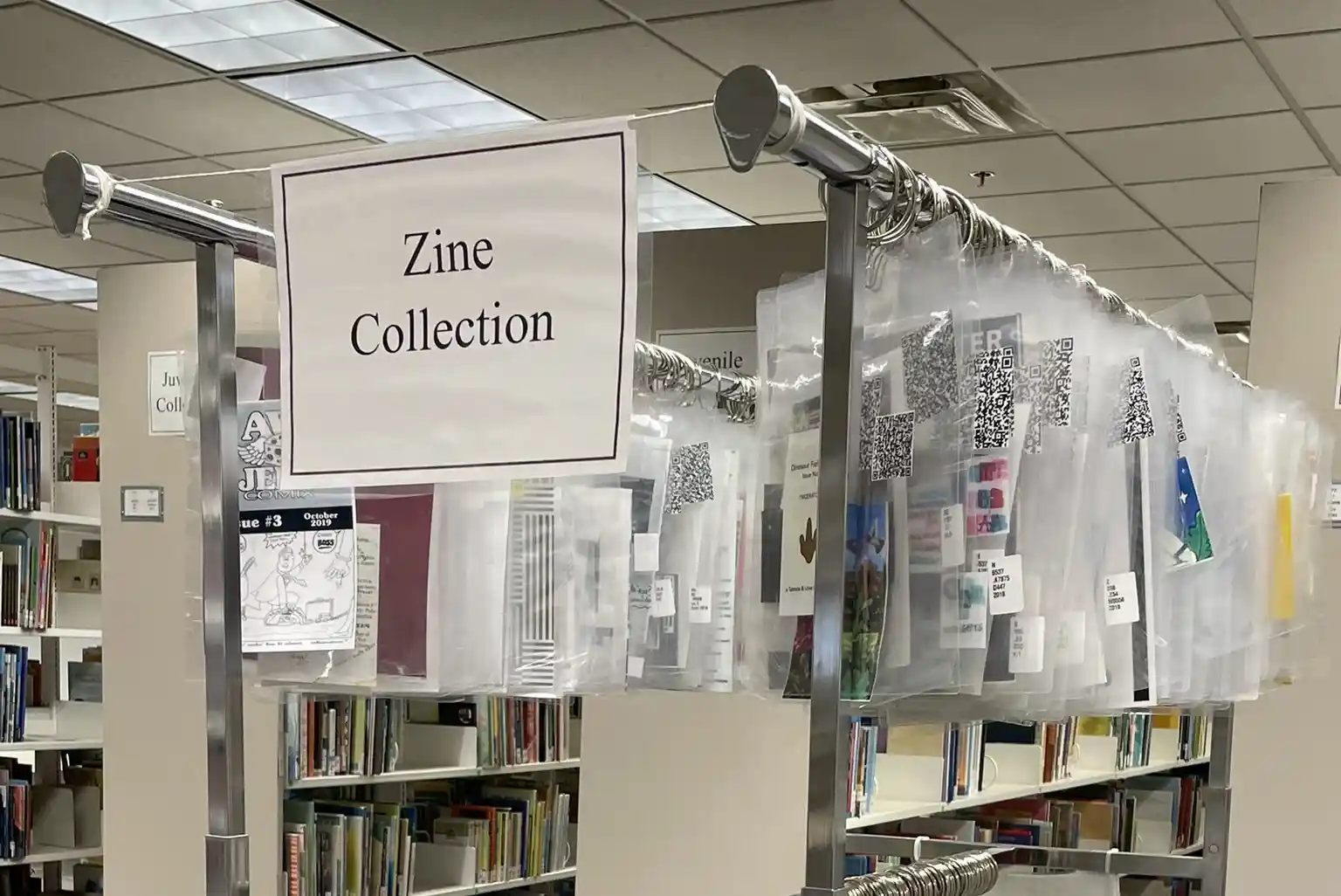 Zine rack