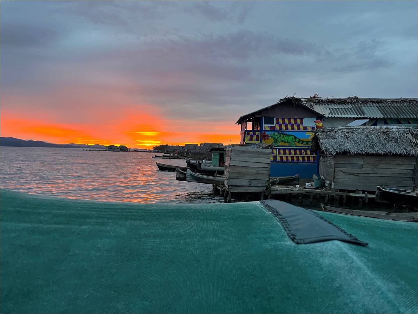 Panama Sunset from Island