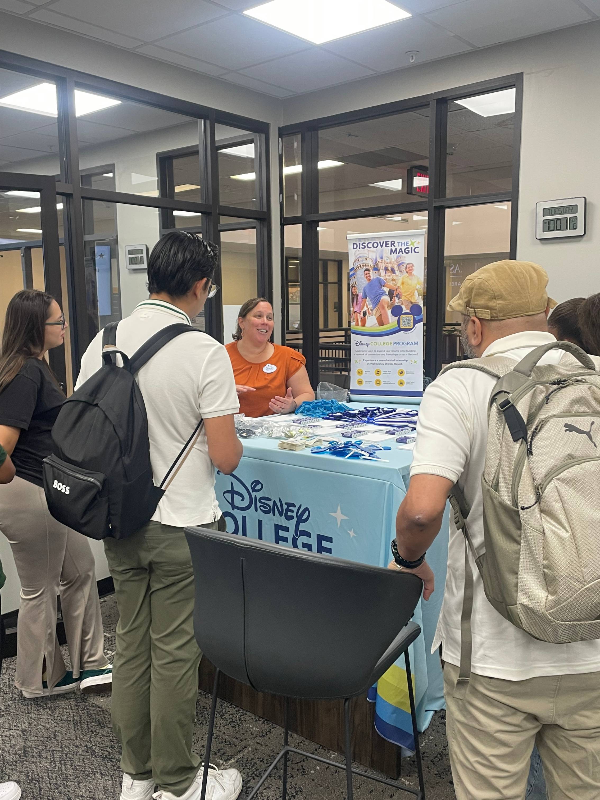 disney college program tabling event