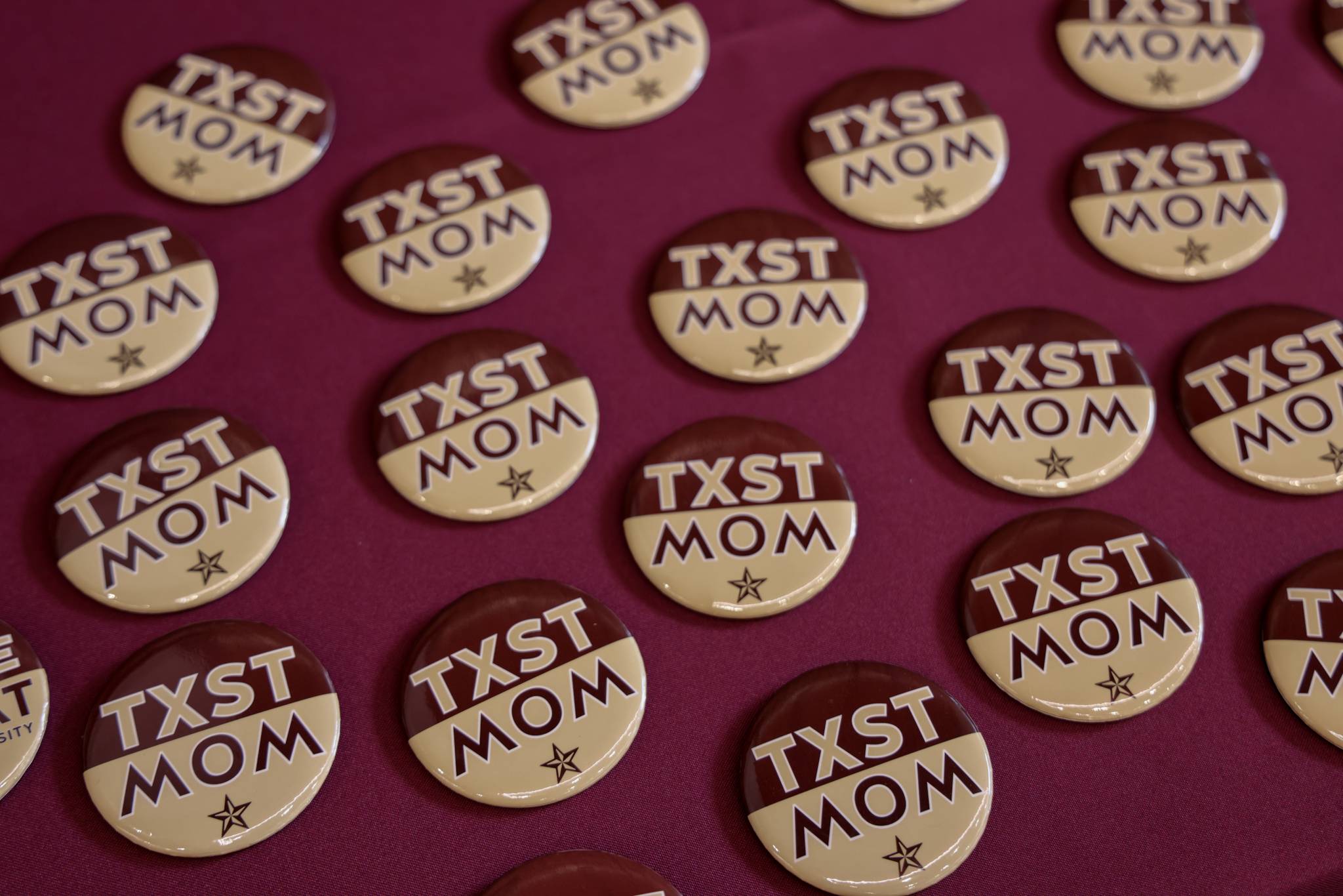 buttons for parents staying in guest housing
