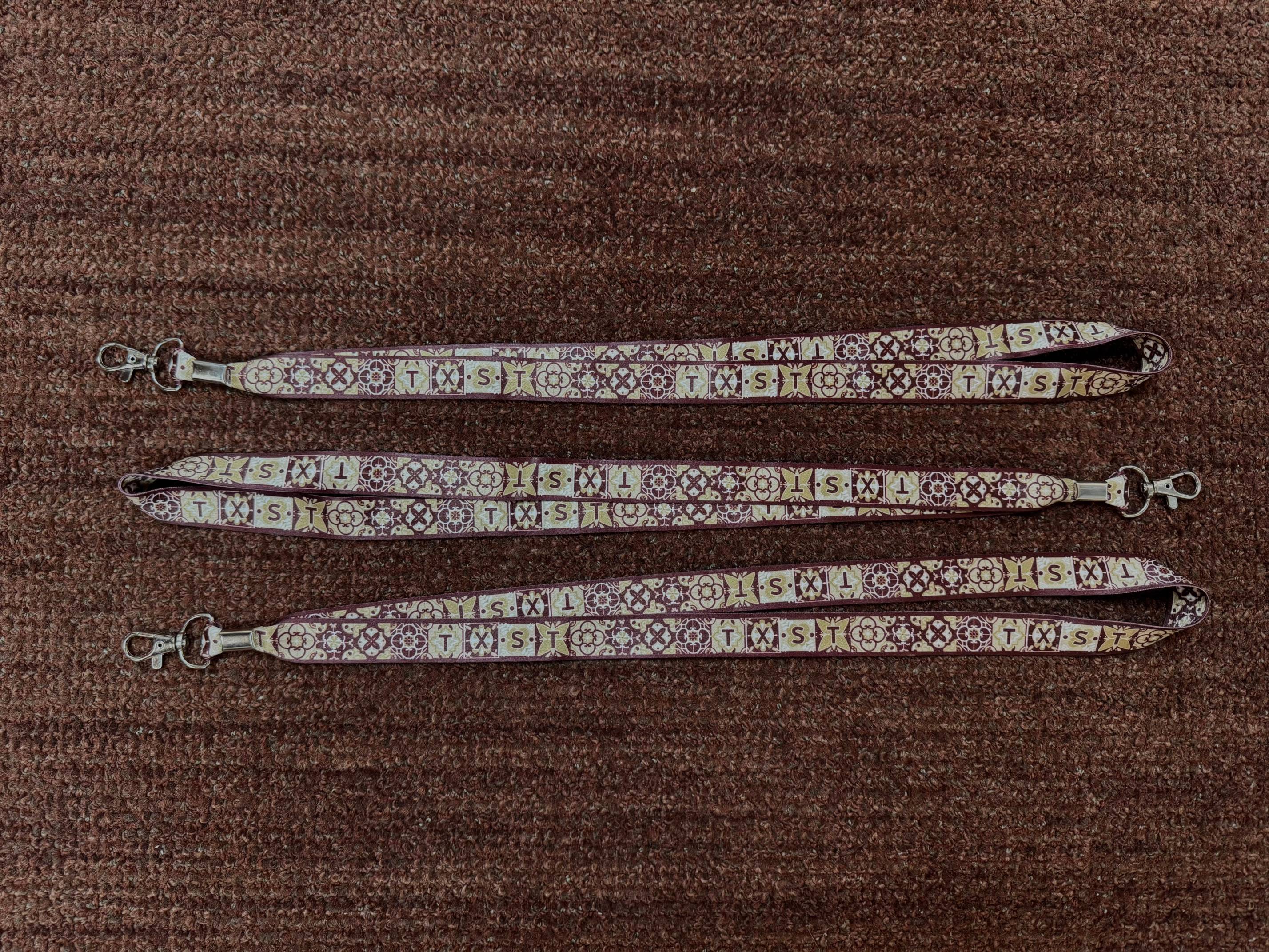 Spanish Tile Lanyard 