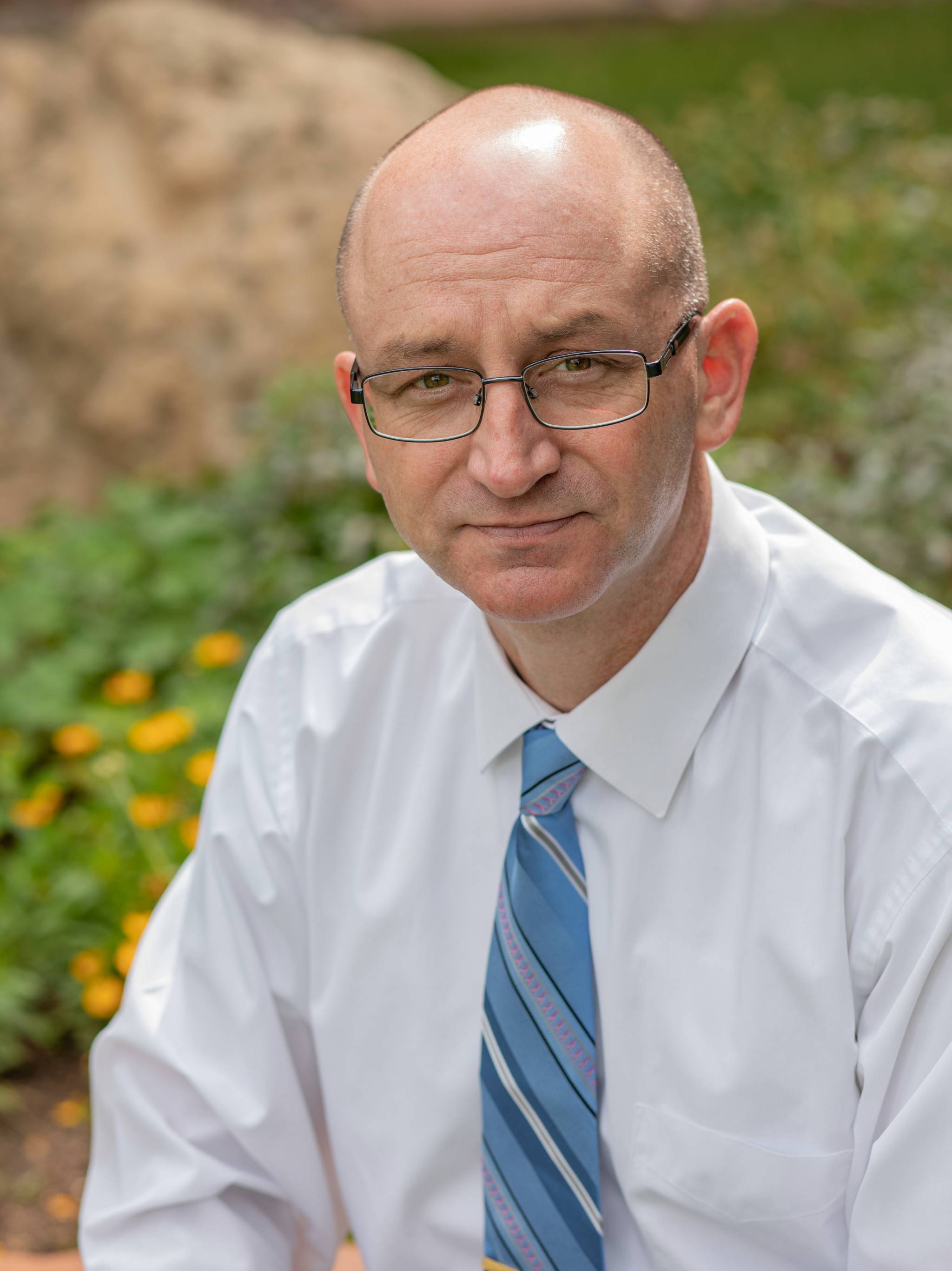 close up image of Dr. Raab