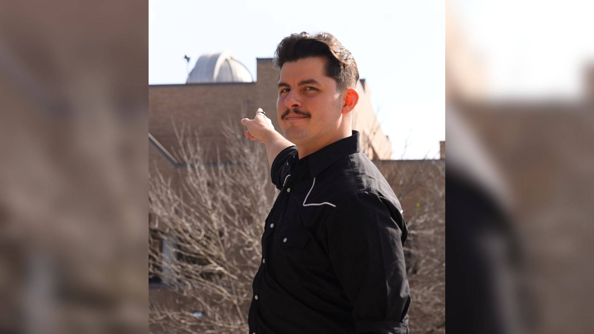 Jacob Hyden gives an interview about the physics master's program