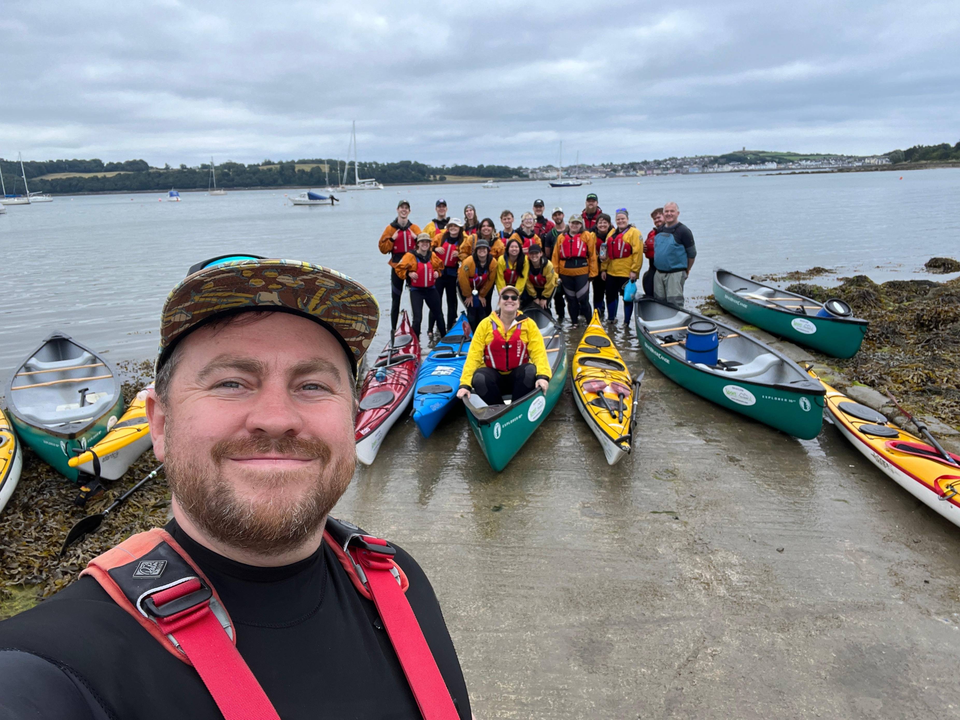 Researcher Kayakers in Ireland