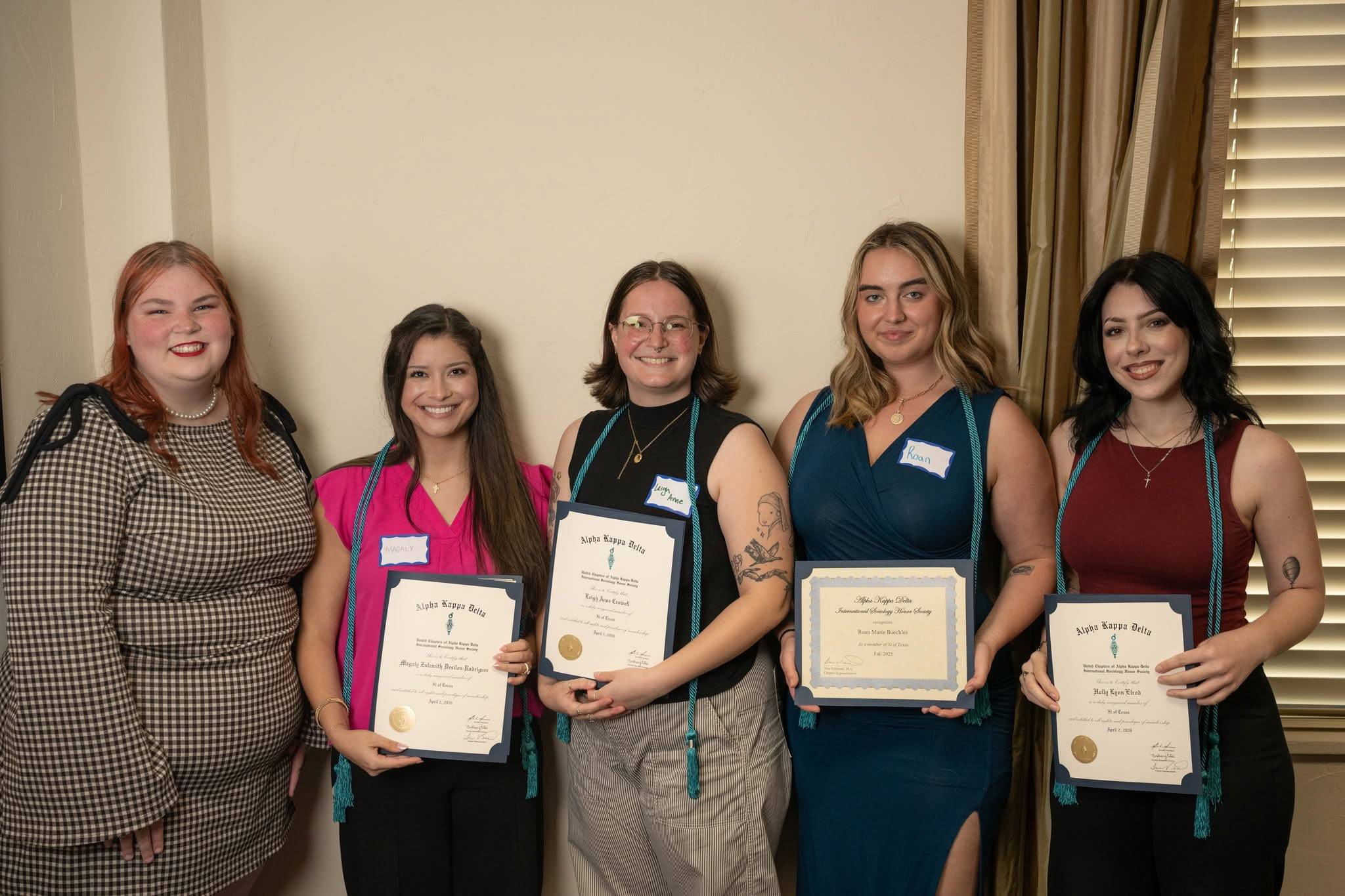 an image showing the 2026 AKD inductees 