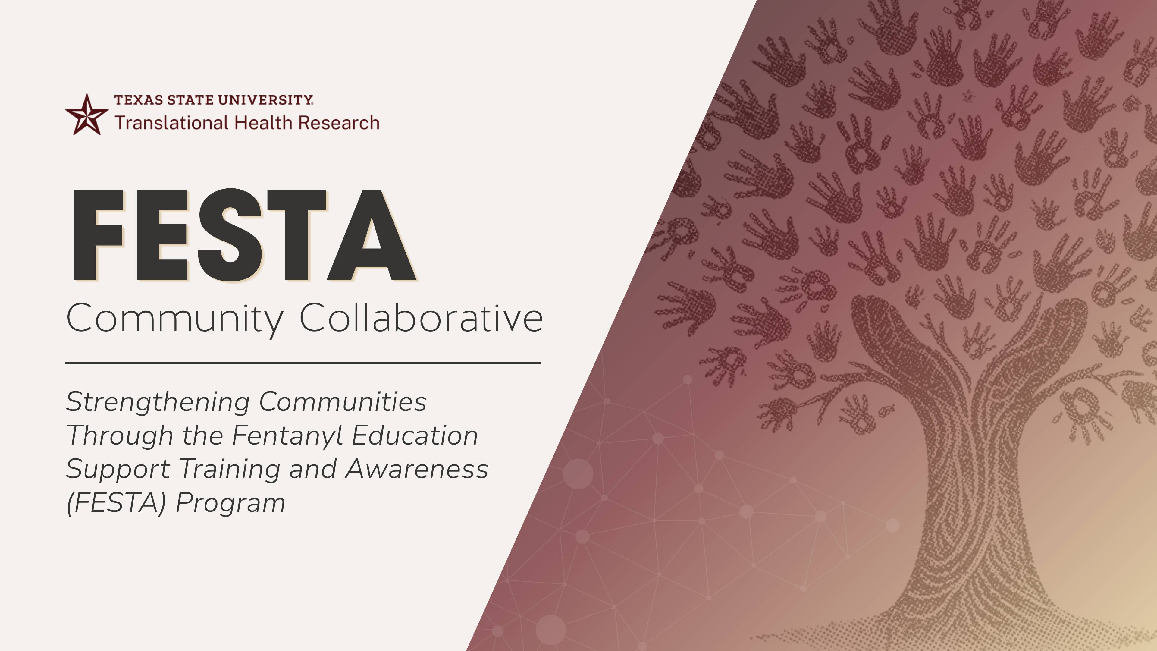 FESTA Community Collaborative Graphic - Tree with handprints