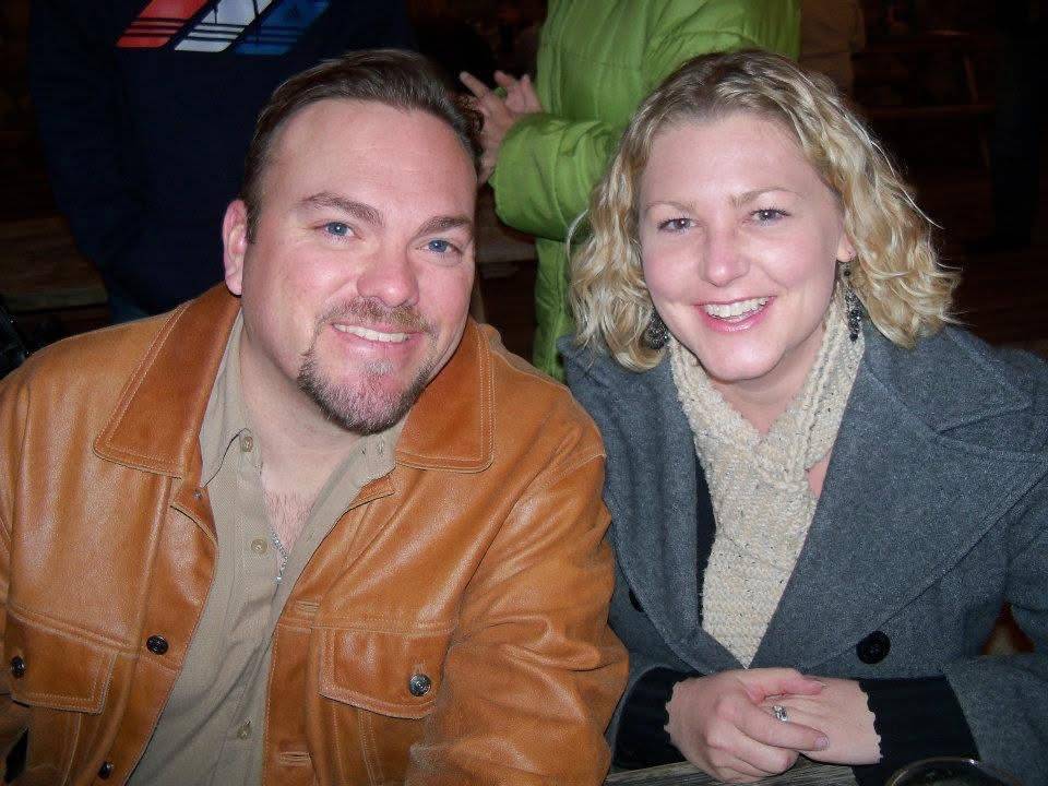 Brad Monk with Abby Gevara.