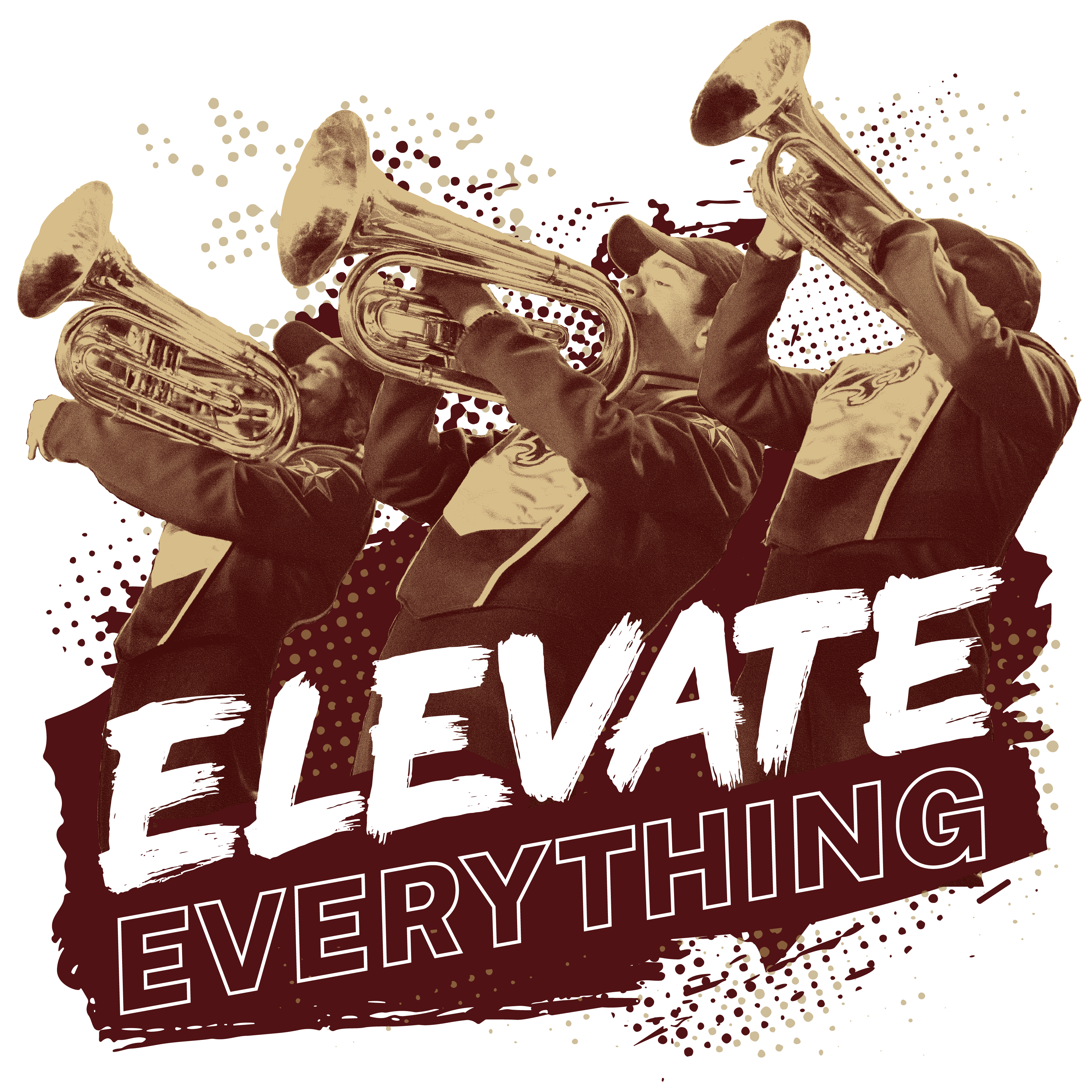 TXST band with the text 'Elevate Everything.'