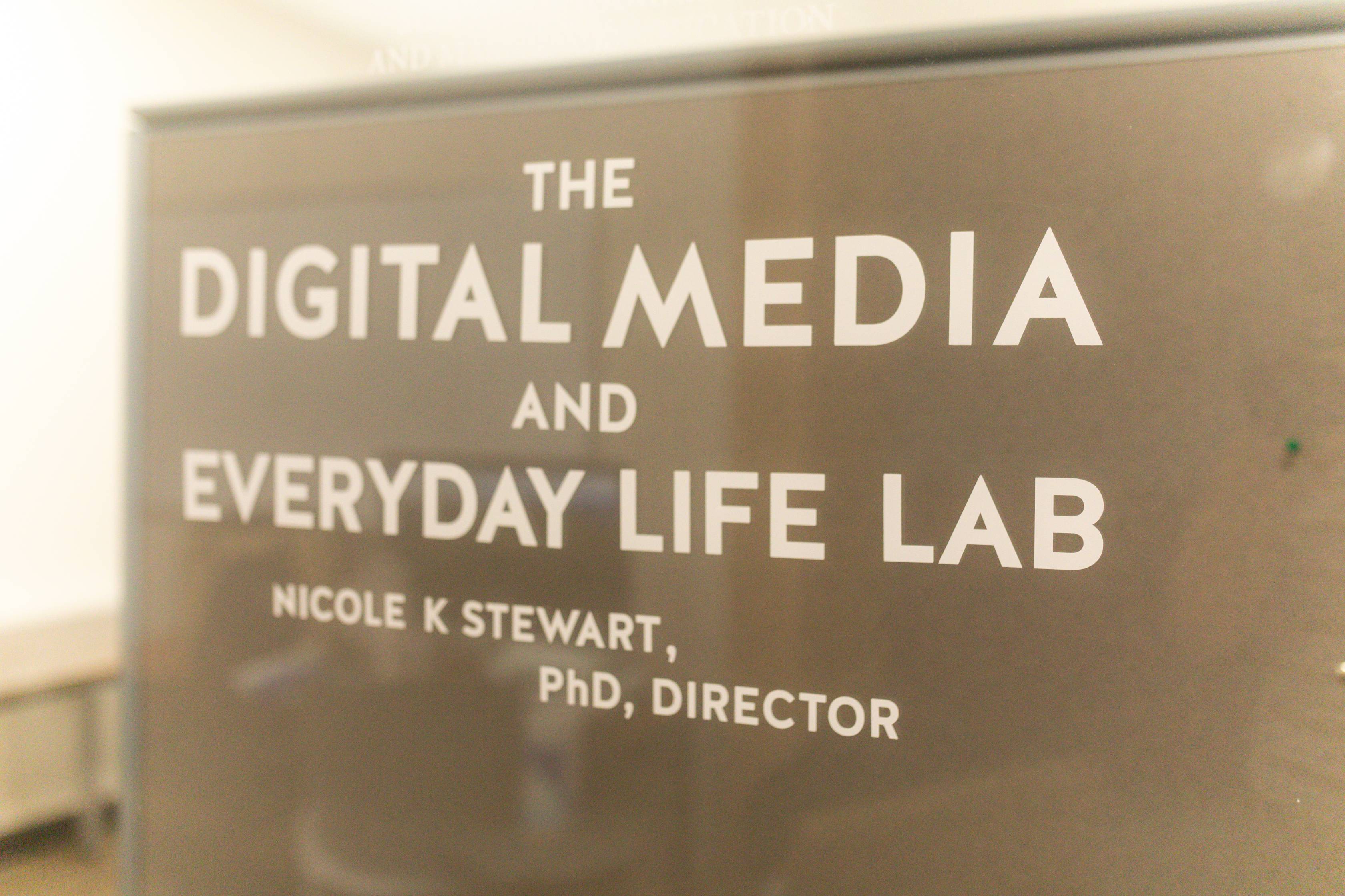 Digital Media & Everyday Life Lab