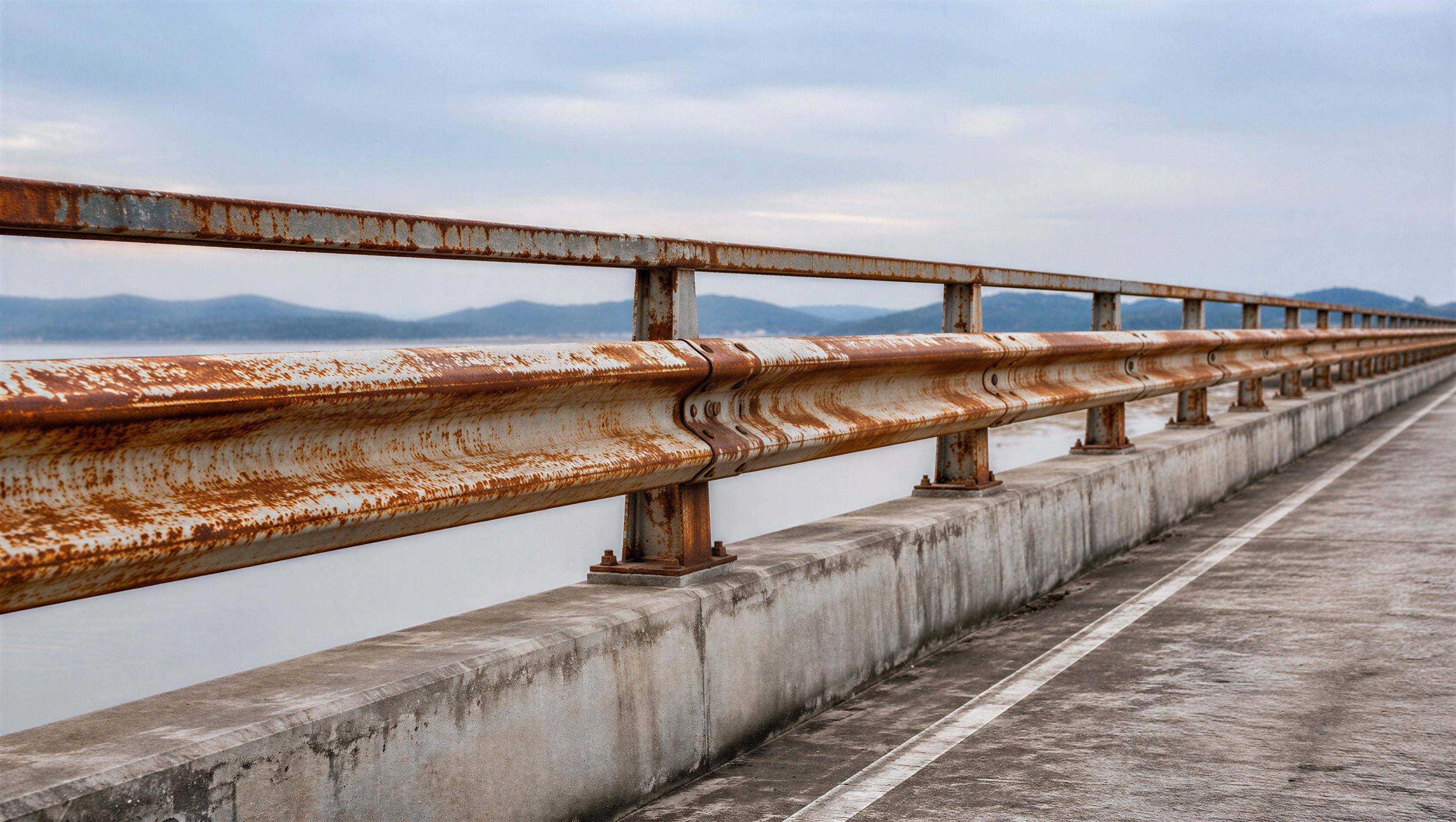 rusting bridge