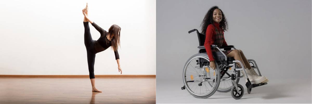 Examples of dance audition video framing showing full-body visibility and centered composition.