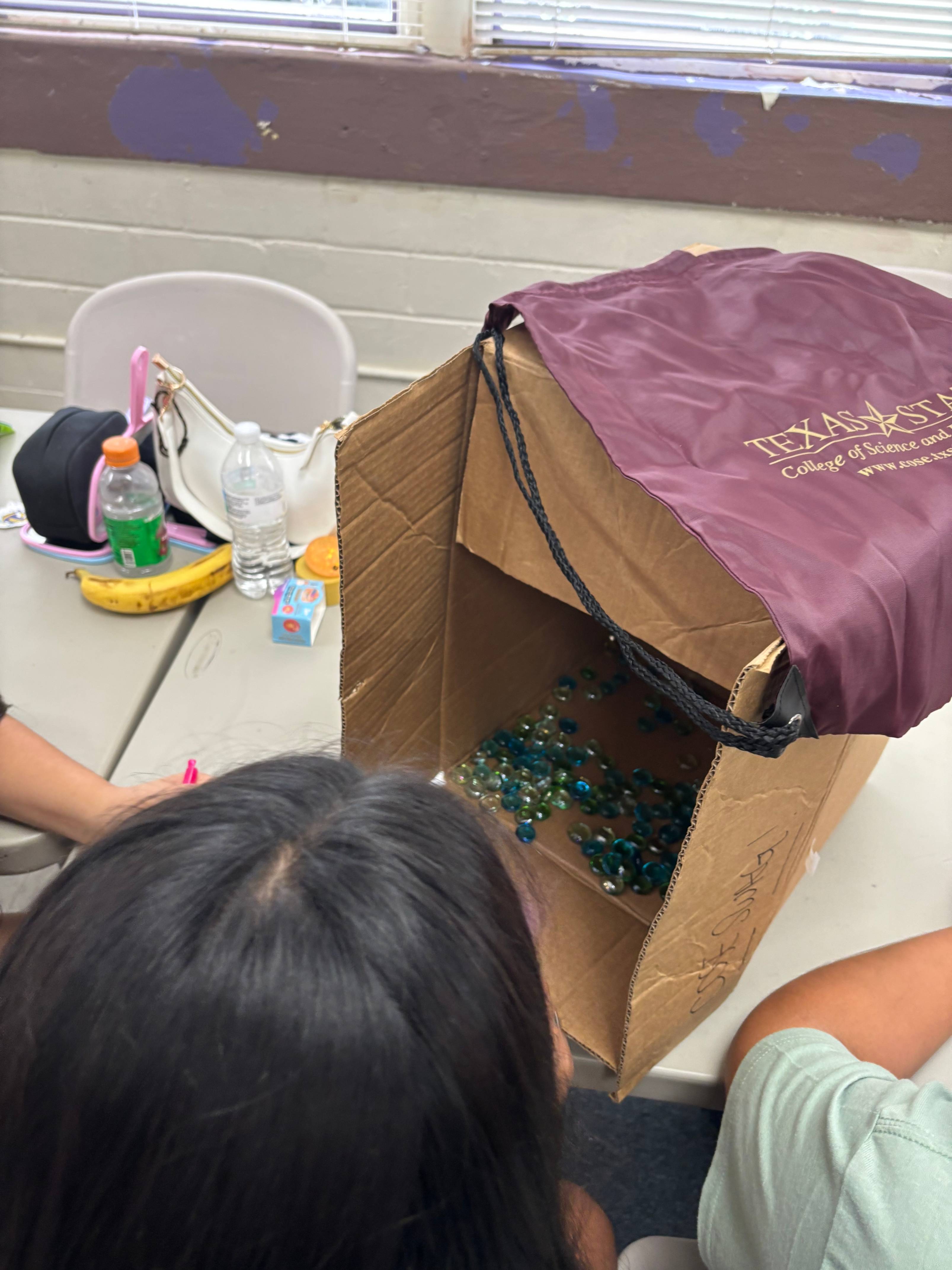 Participant conducting STEM Demo