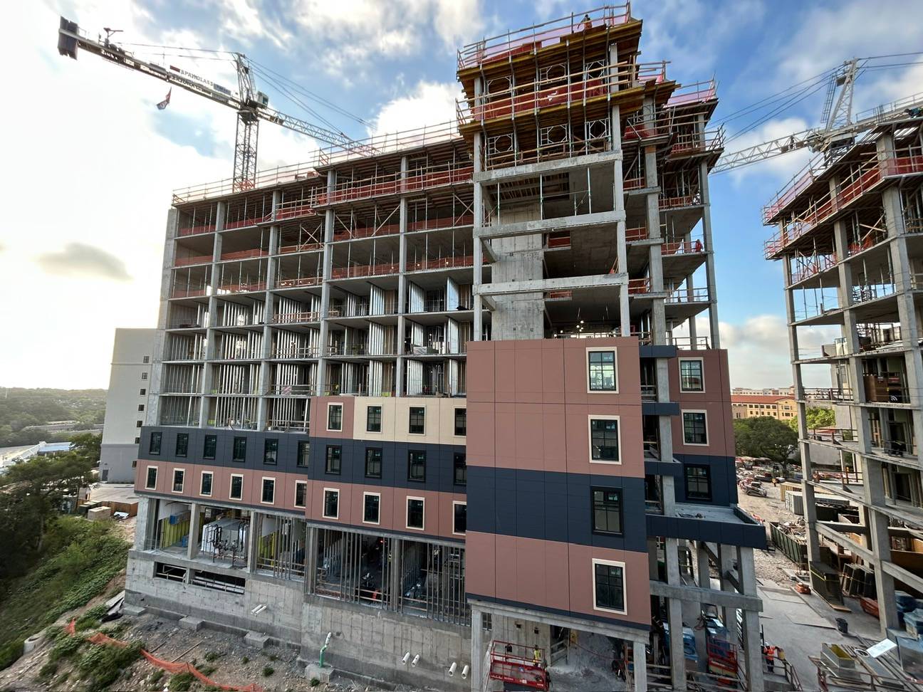 exterior progress