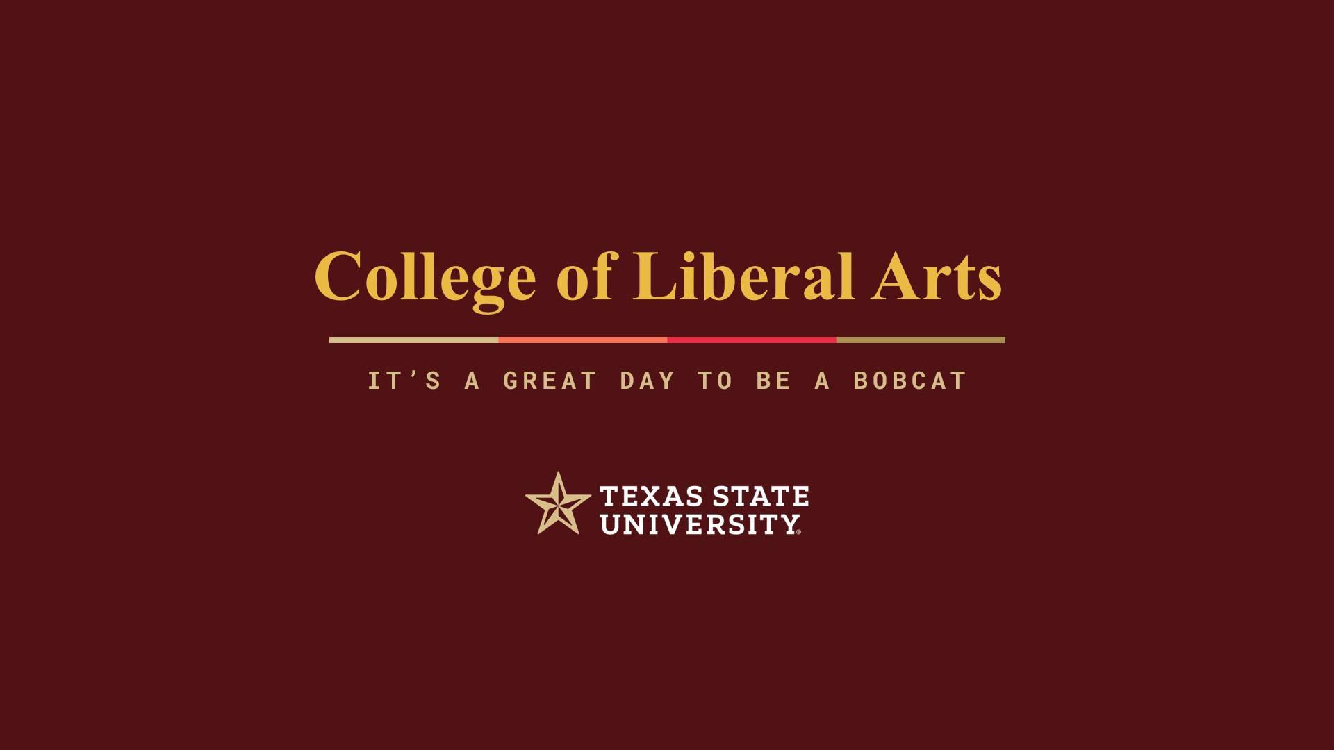 slide 1, college of liberal arts