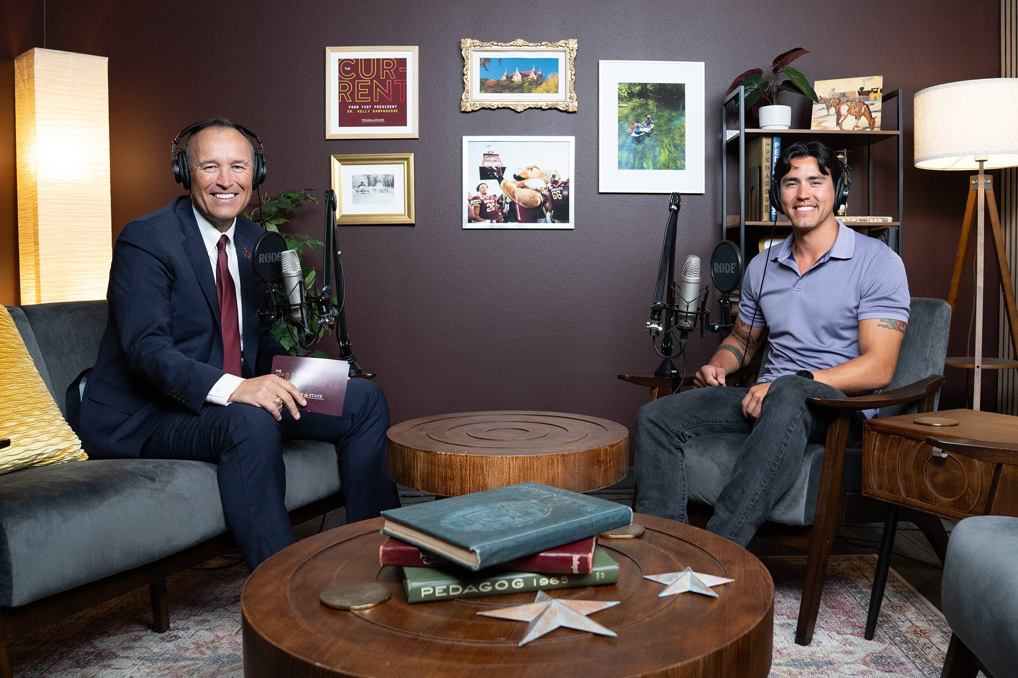 president kelly damphousse and yeremi hykel