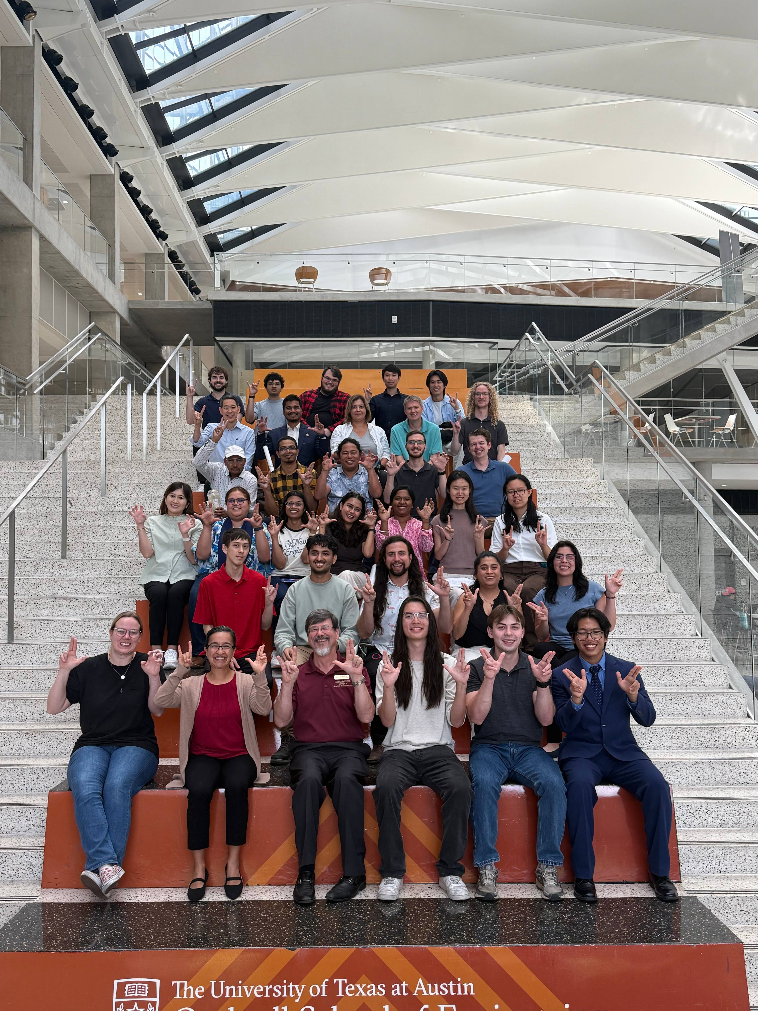 PREM Day participants at UT Austin