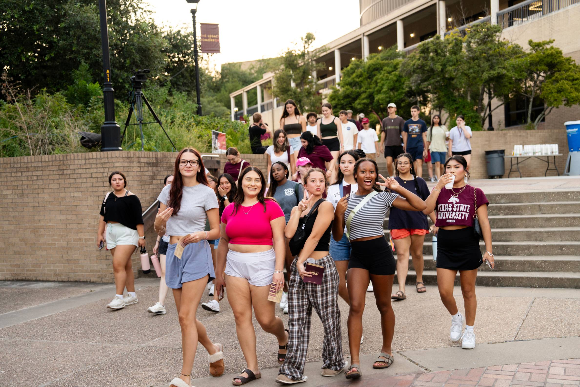 students excited at jump start
