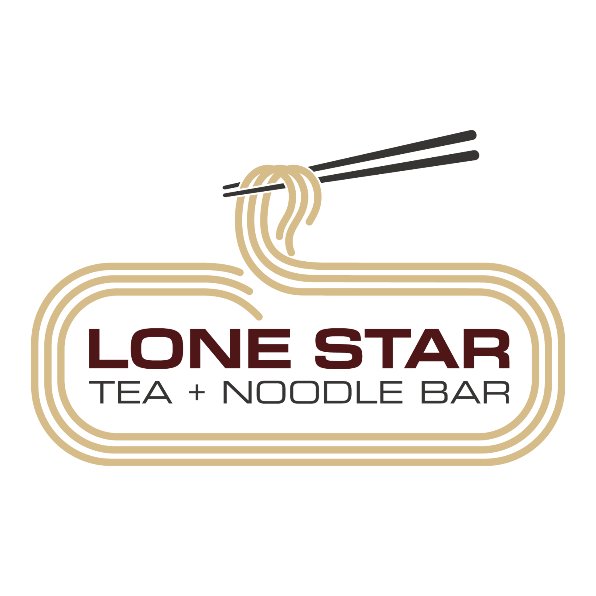 Logo depicting Lone Star Tea + Noodle Bar