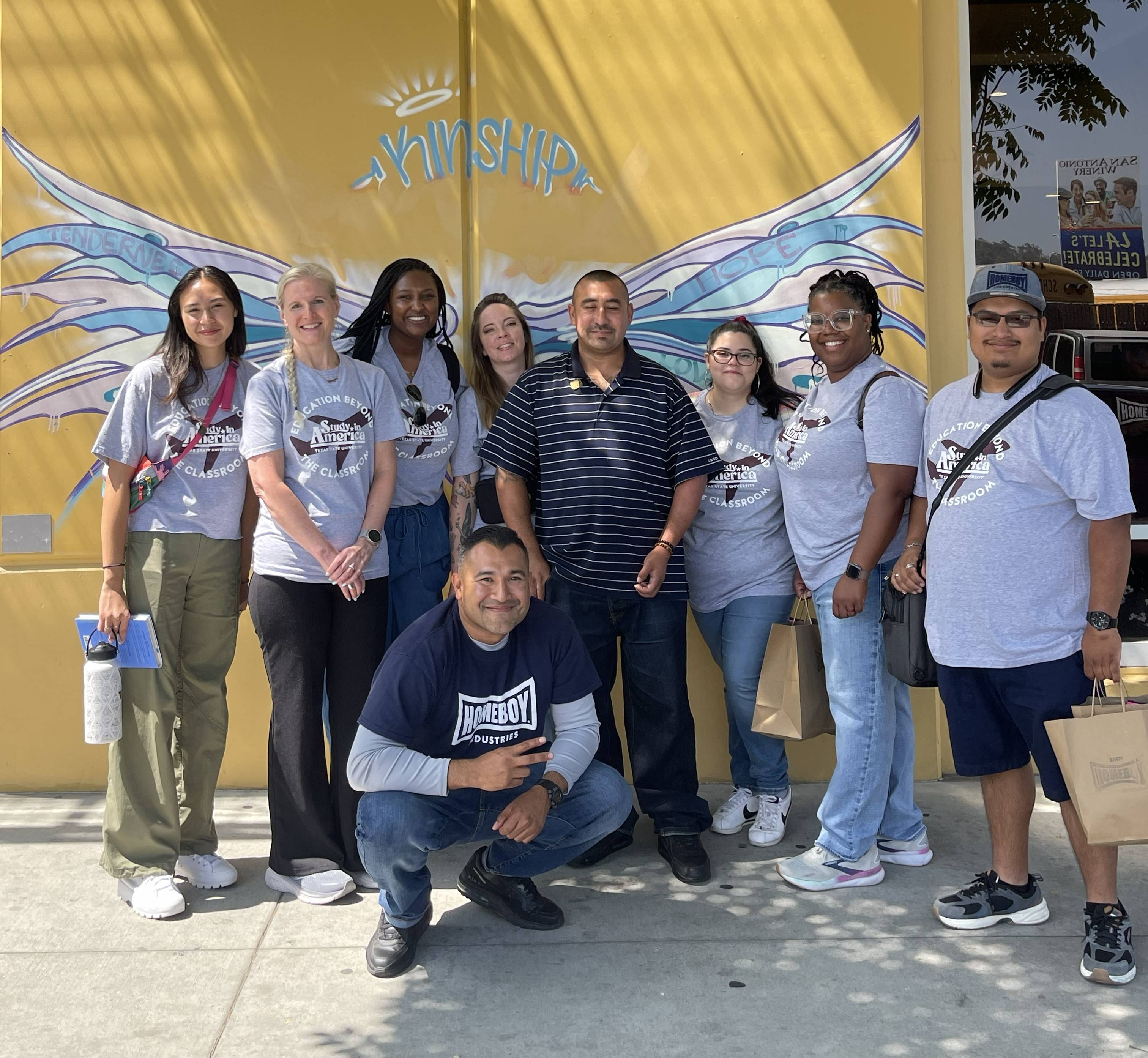 TXST students in Los Angeles