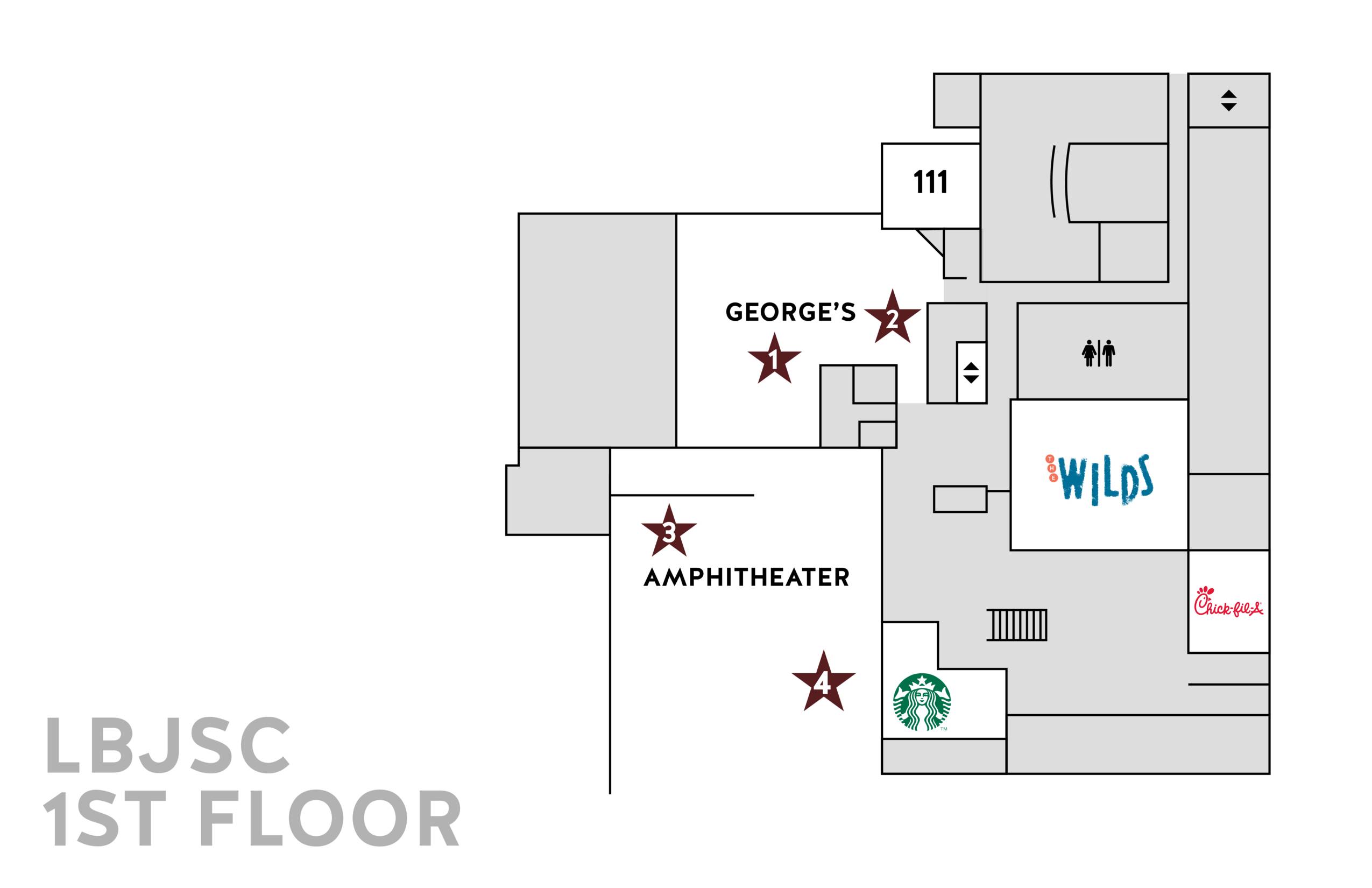 map of the 1st floor