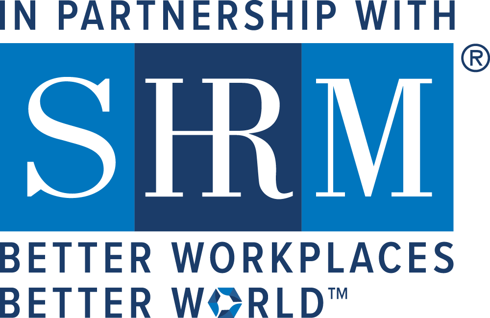 logo in blue and white