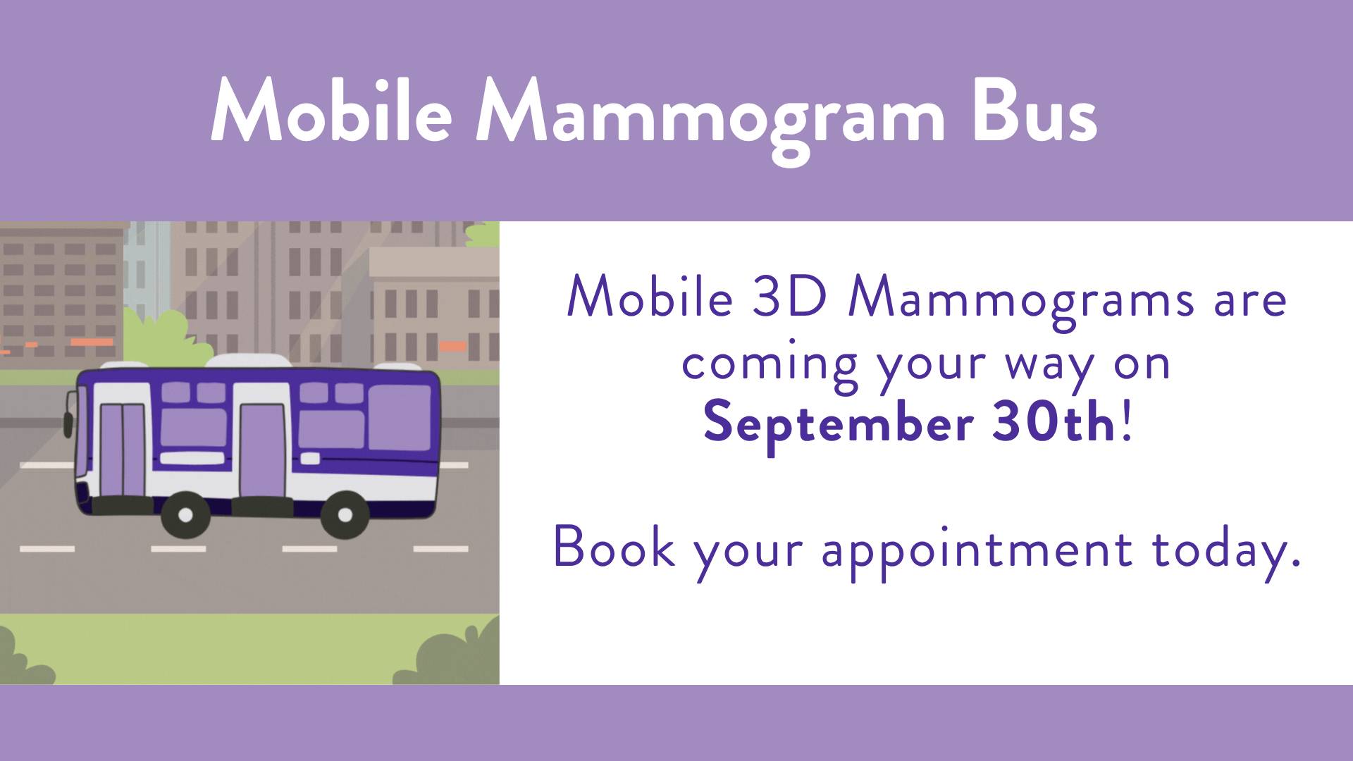 mobile mammogram appointments