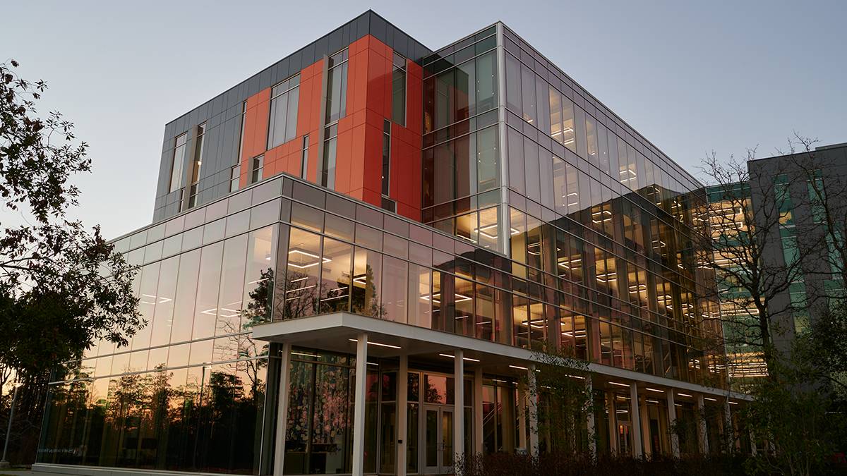 Sam Houston State University Health Professions Building in Conroe