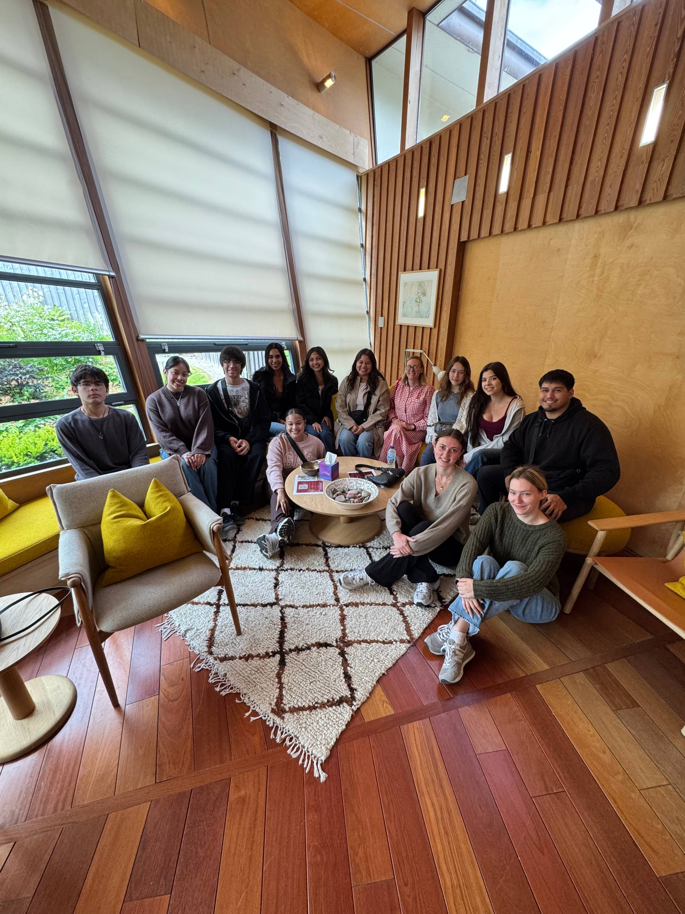 Students in Maggie's Cancer Support Center
