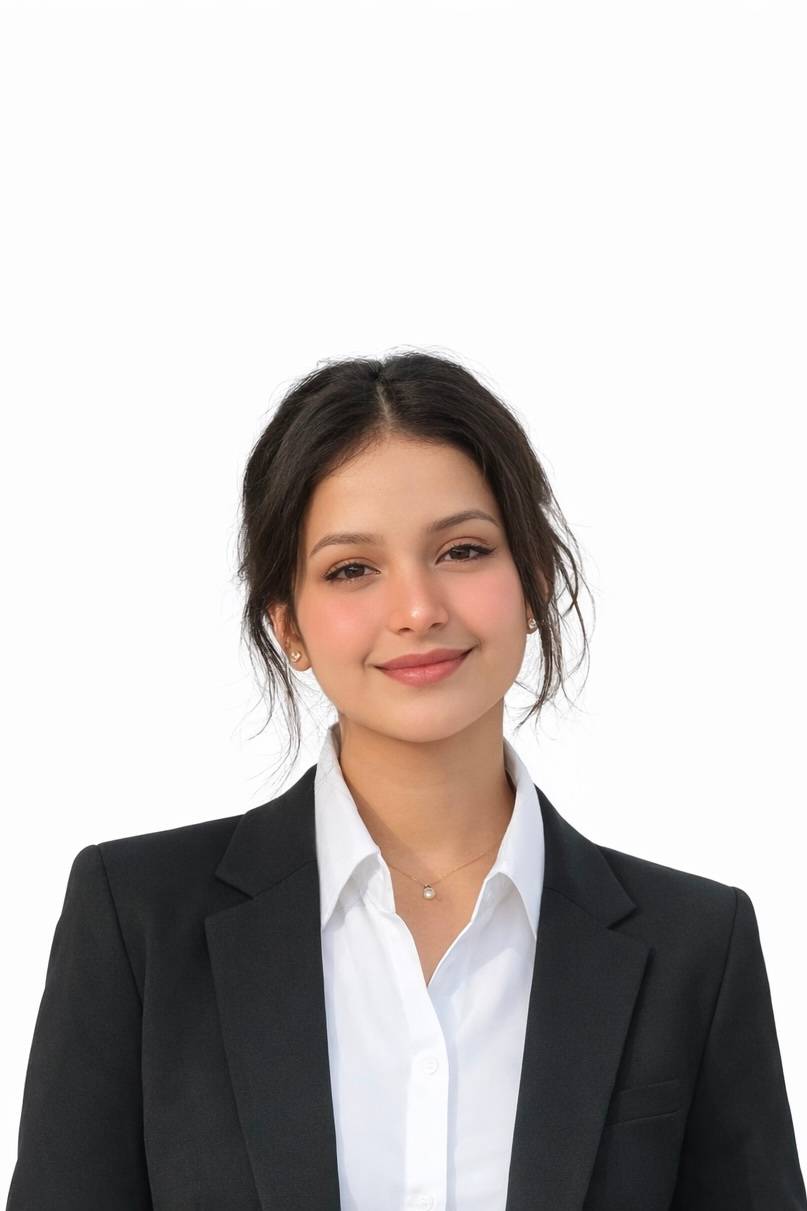 Headshot of international ambassador, Radha