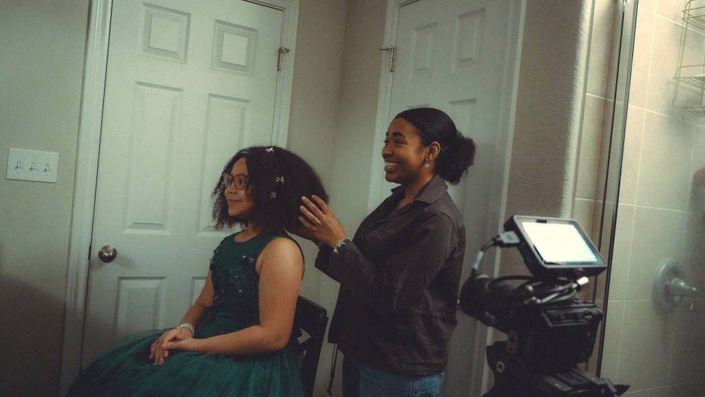 TXST Film students filming
