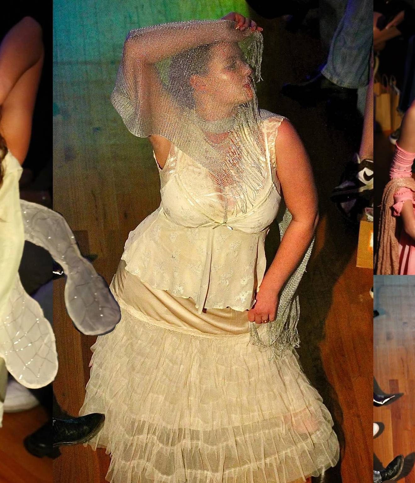 model posing on the runway