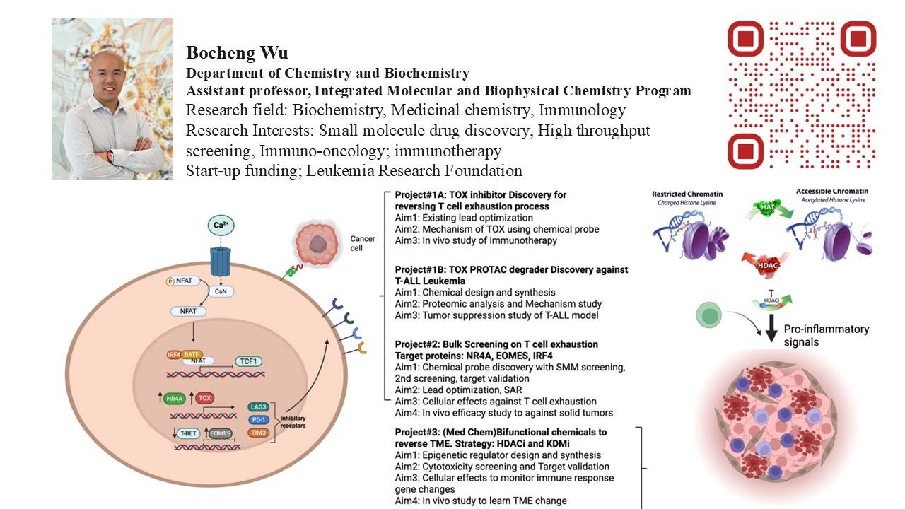 Research card for Bocheng Wu