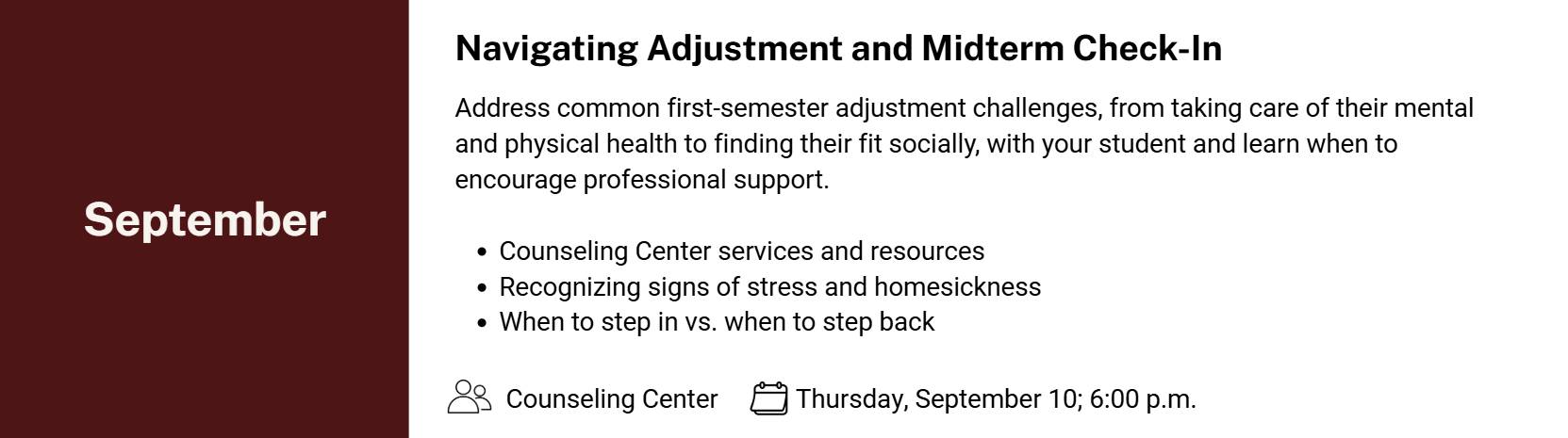 Join the New Student and Family Experiences team to kick off the monthly webinar series for incoming Bobcat families (but everyone is welcome)!