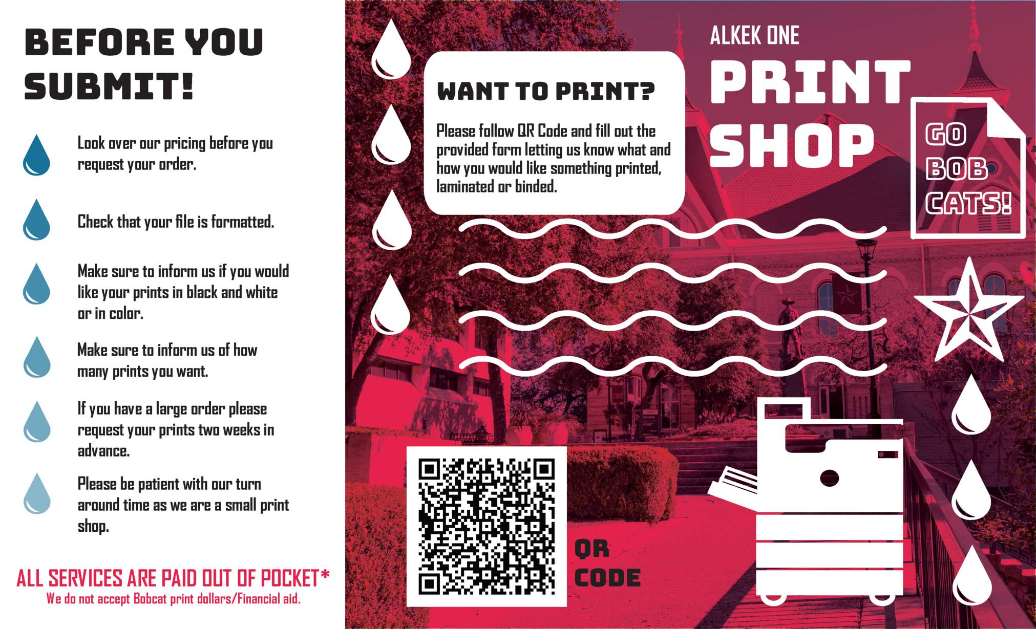 Print Shop Info