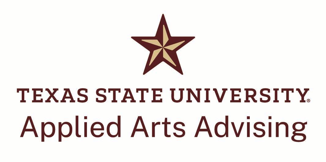 logo for txst applied arts advising
