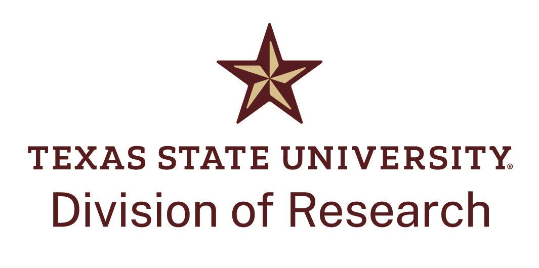 logo for txst division of research