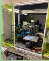 Aerosol jet printer used in Dr. Maggie Chen’s NASA-funded VAMPIRE project to develop compact, high-sensitivity piezoelectric force-torque sensors for operation in extreme cryogenic environments down to 77 K.