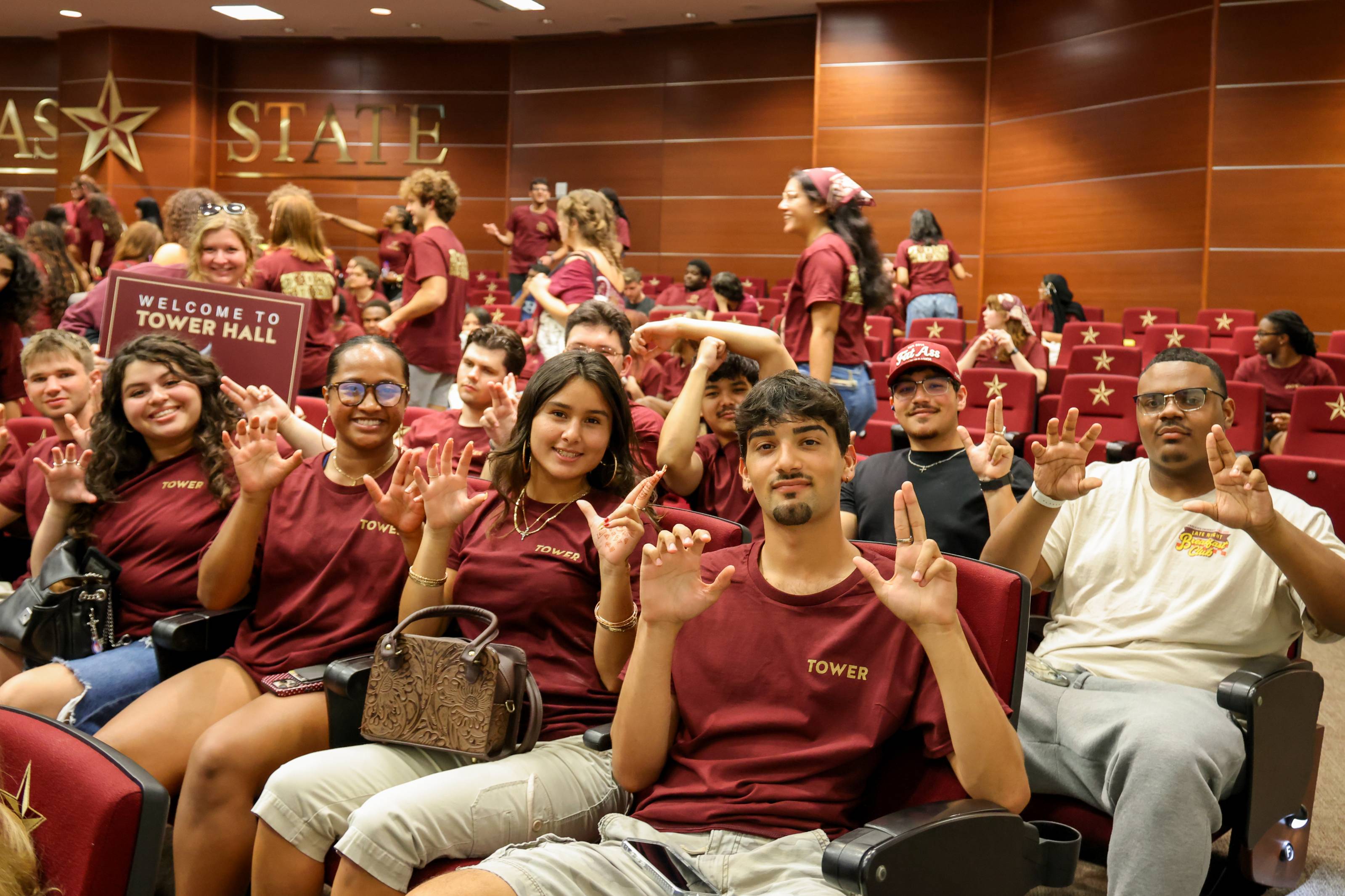 Group of RAs during a training session.