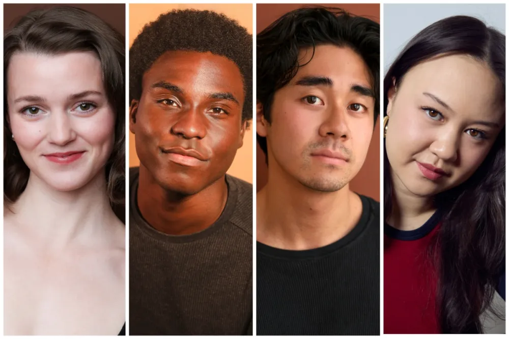 Headshots of stars of Spring Awakening