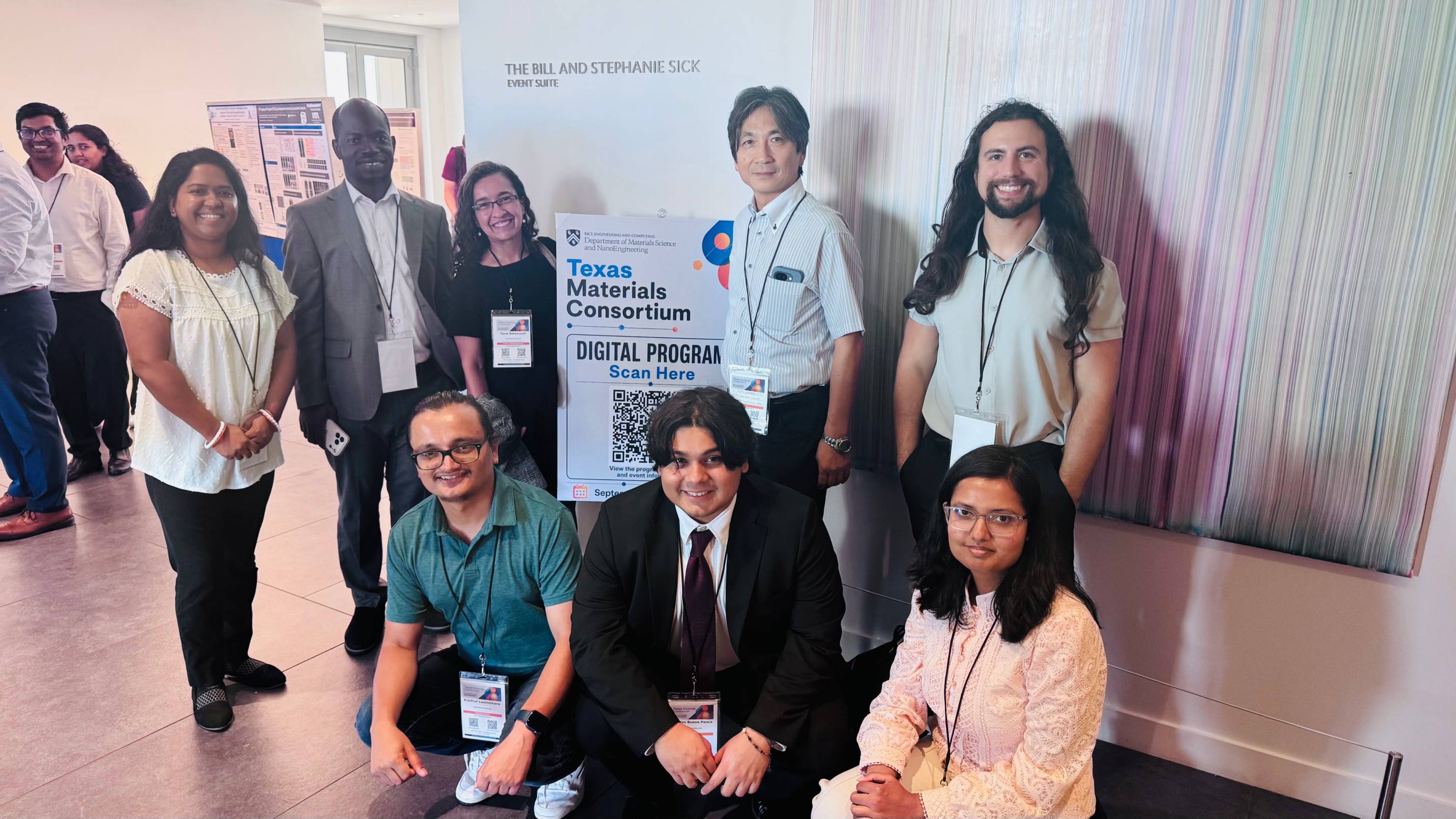 Group photo at Inaugural Texas Materials Consortium