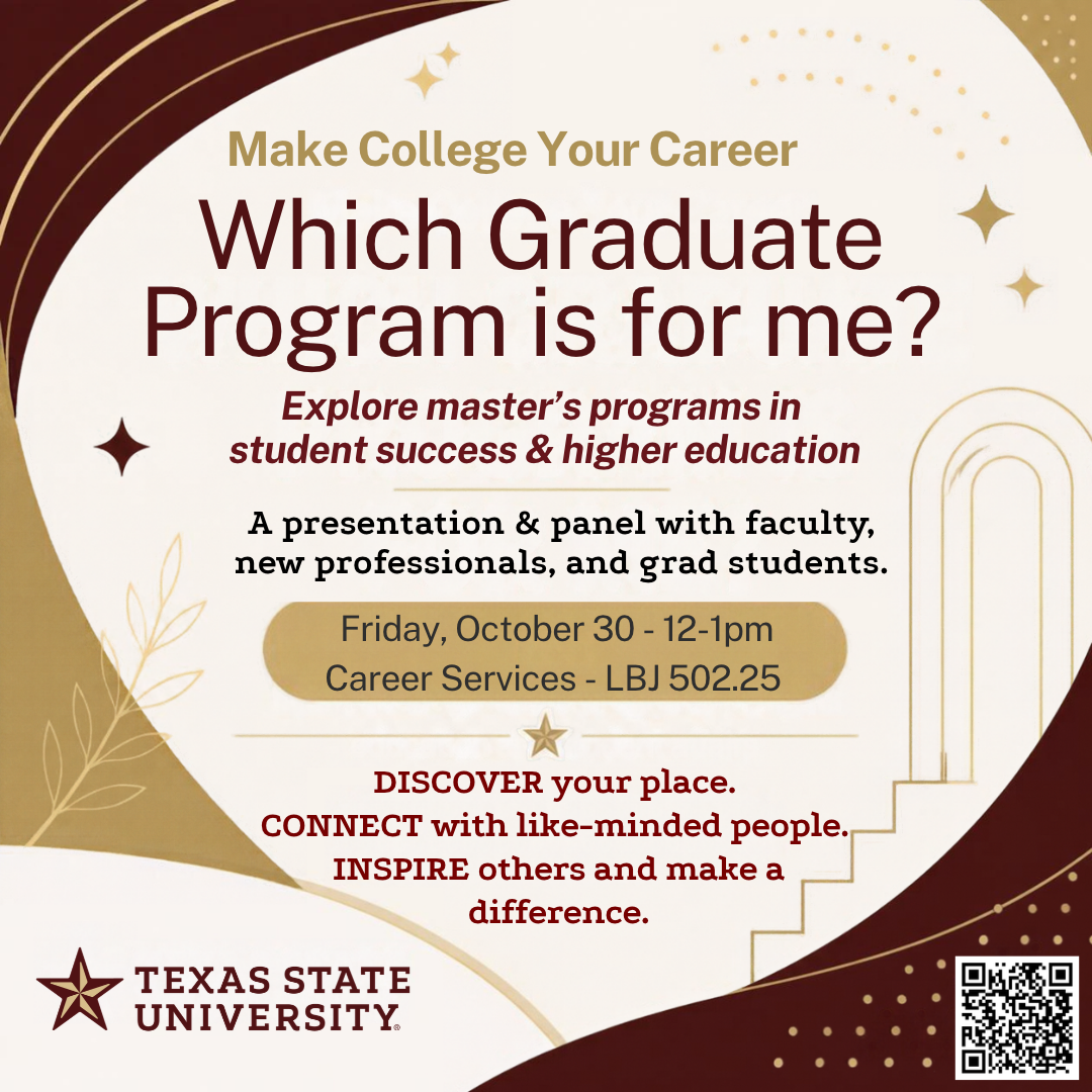 event: which grad program? 