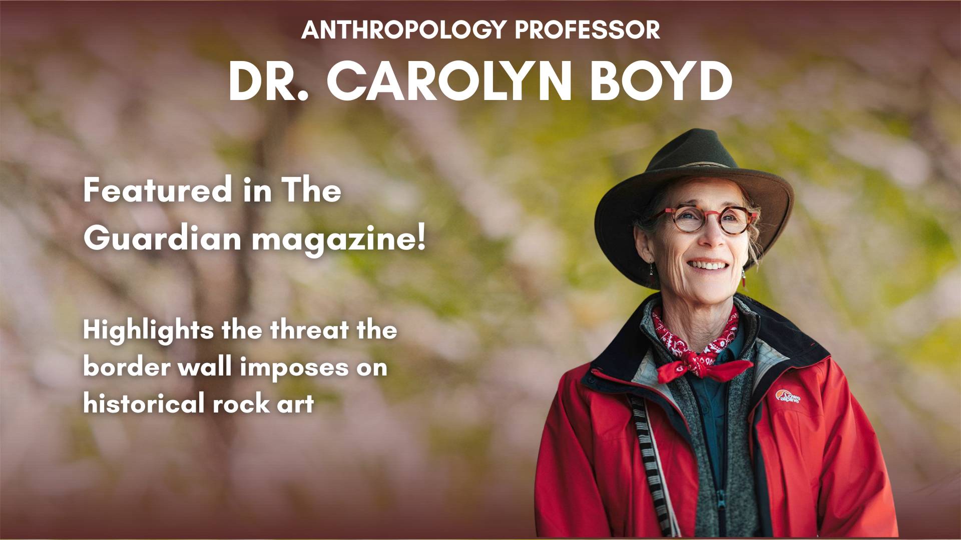 Dr. Carolyn Boyd Award