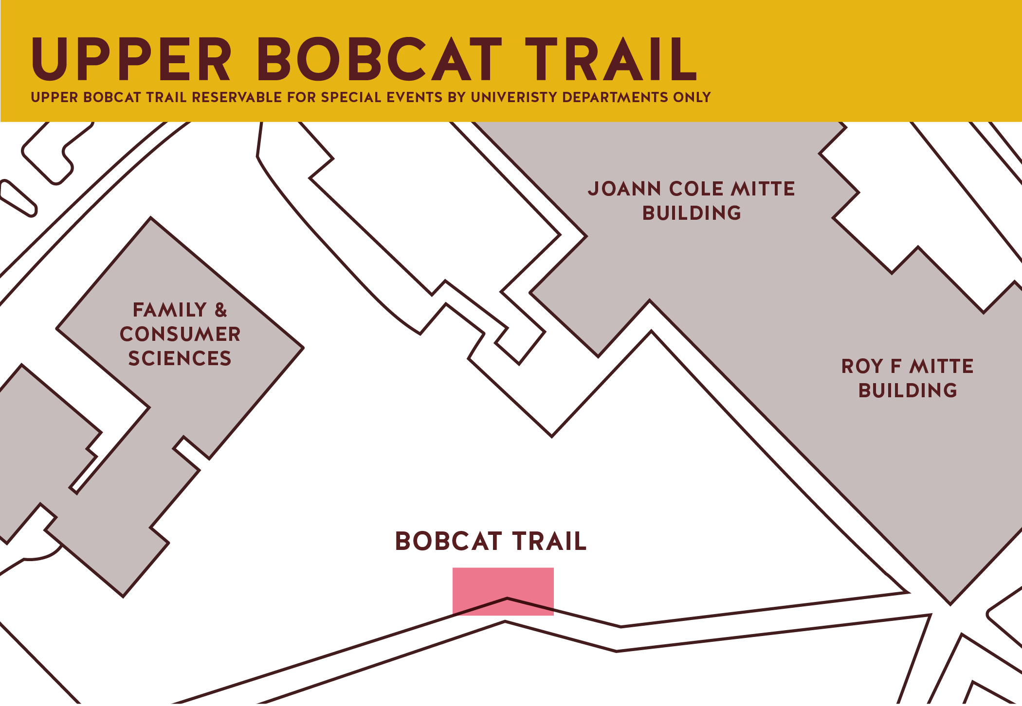 a map of upper bobcat trail 