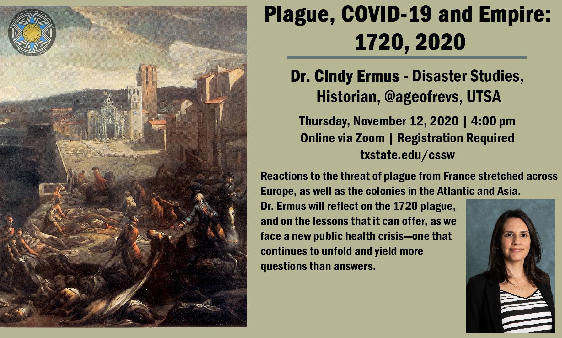 Plague, Covid, Empire, event image