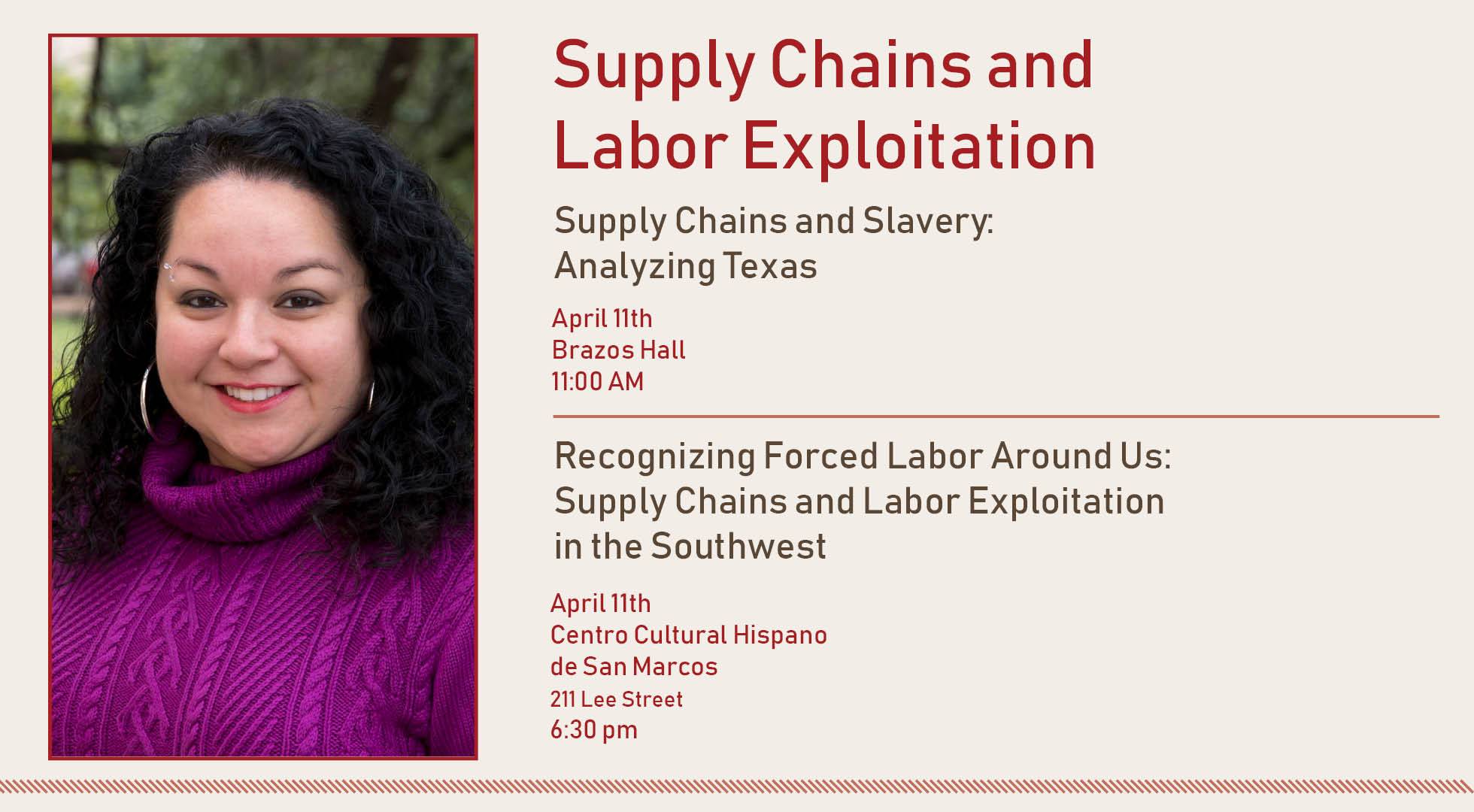 Supply Chains and Labor Exploitation, event image
