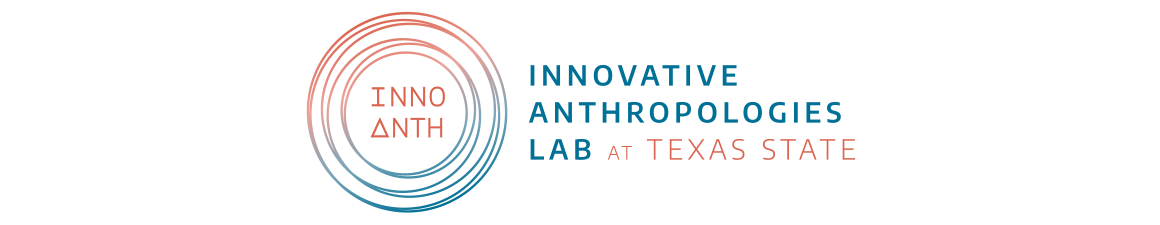 Logo for the Innovative Anthropologies Lab at Texas State